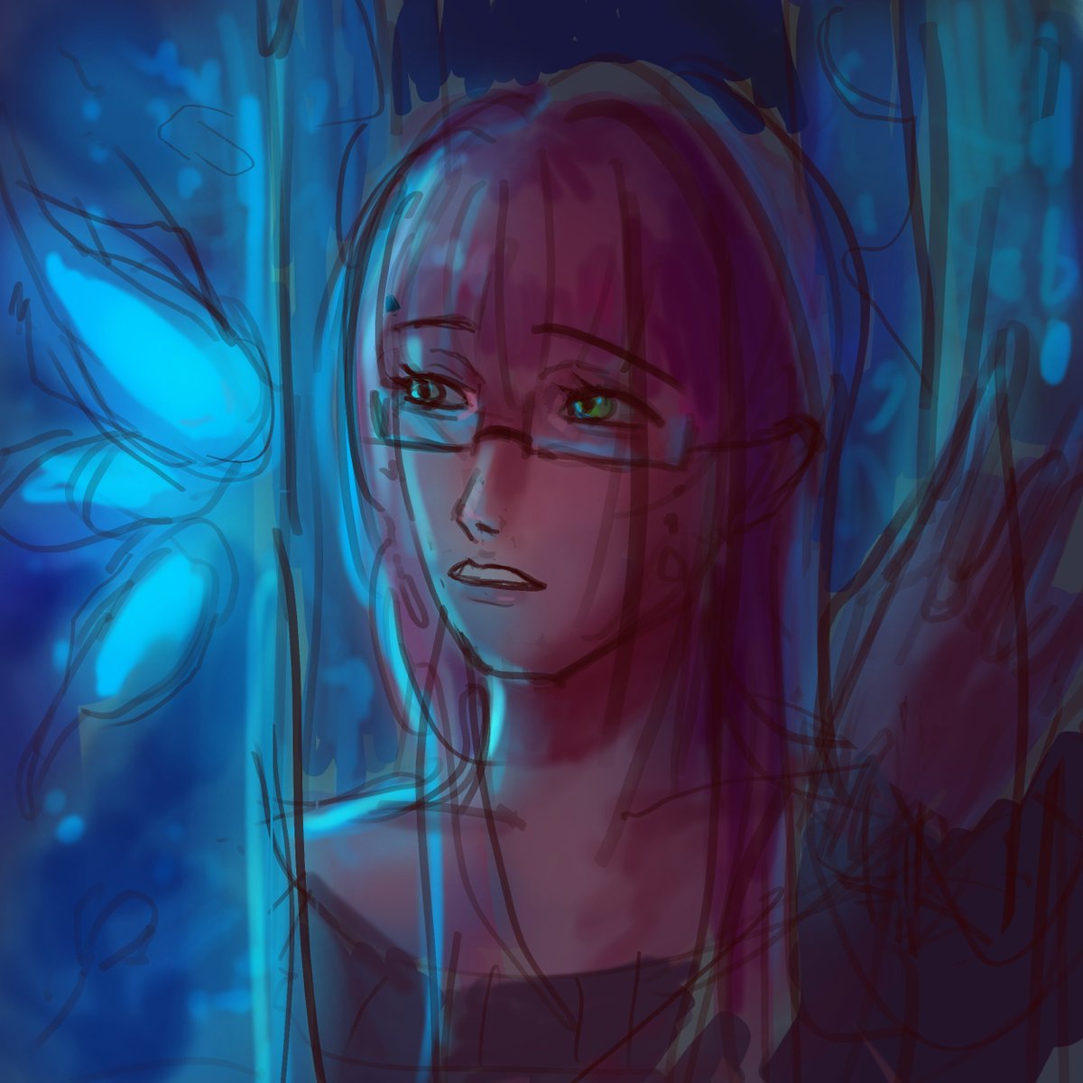 BobeckTwenty0's tweet photo. Mesmerized 

(Quick sketch of the day hallo)
#art #shading #oc https://t.co/2mIsM1mEWH