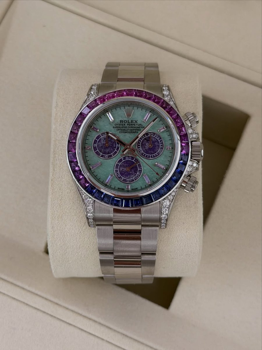 Rolexclocks's tweet photo. Rolex Daytona off catalog https://t.co/2yer17vVJ3