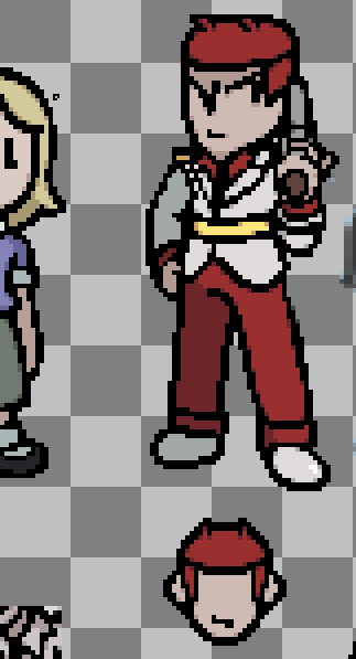Marcronis1's tweet photo. I'll be back in a few days.
Some unfinished sprites and vague notions for the Pronoun Palace concepts. These were done a week or so ago. https://t.co/XMGR9vqe2A