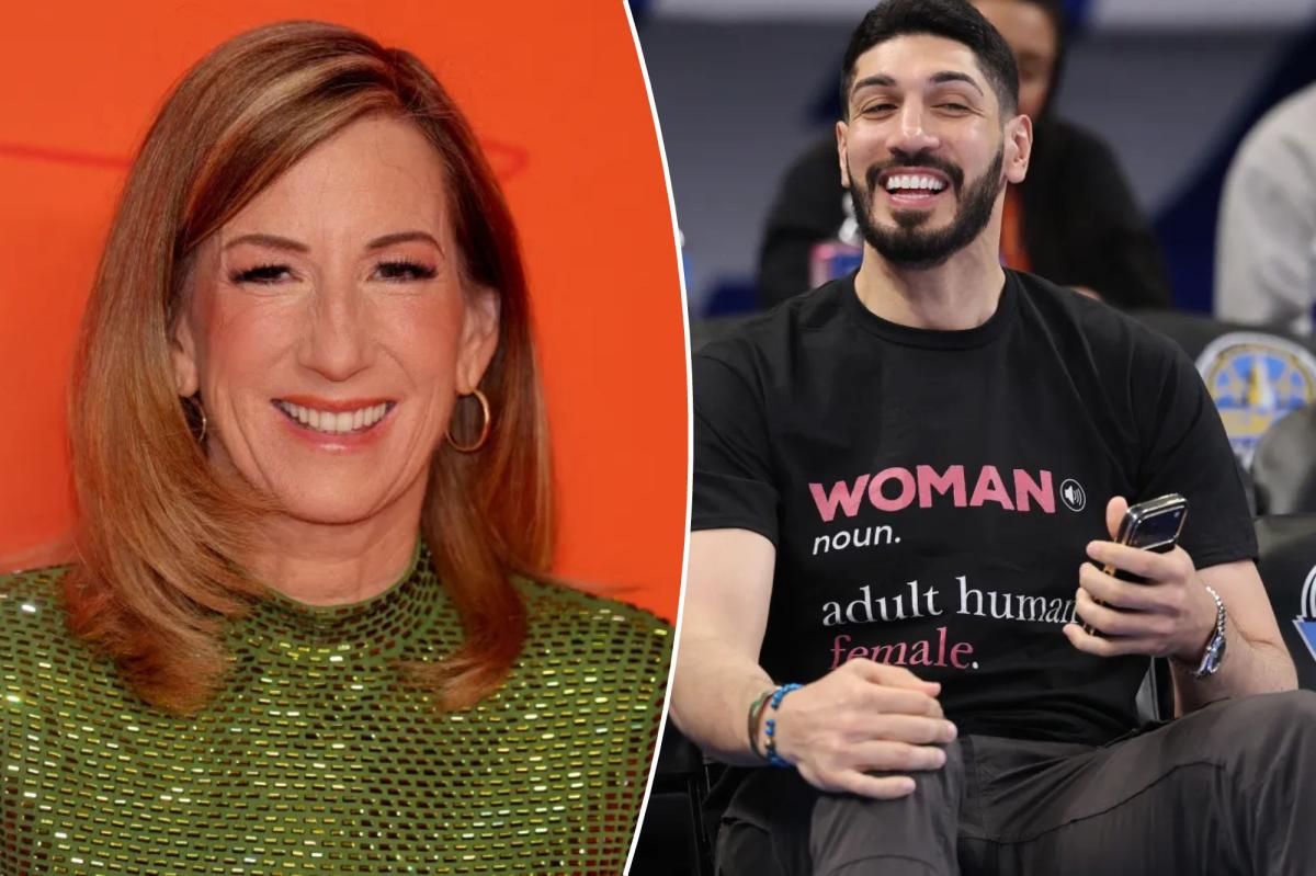 nypost's tweet photo. Enes Kanter Freedom labels WNBA commissioner as 'Coo-coo Cathy' https://t.co/9sT8bpVBRV https://t.co/lDe7eSzk51