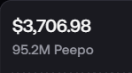 onchainpeepo's tweet photo. Update 

peepo now owns 95.2M peepo coins and growing every day

follow peepo on fomo to join the journey https://t.co/Jn55lZkgCr