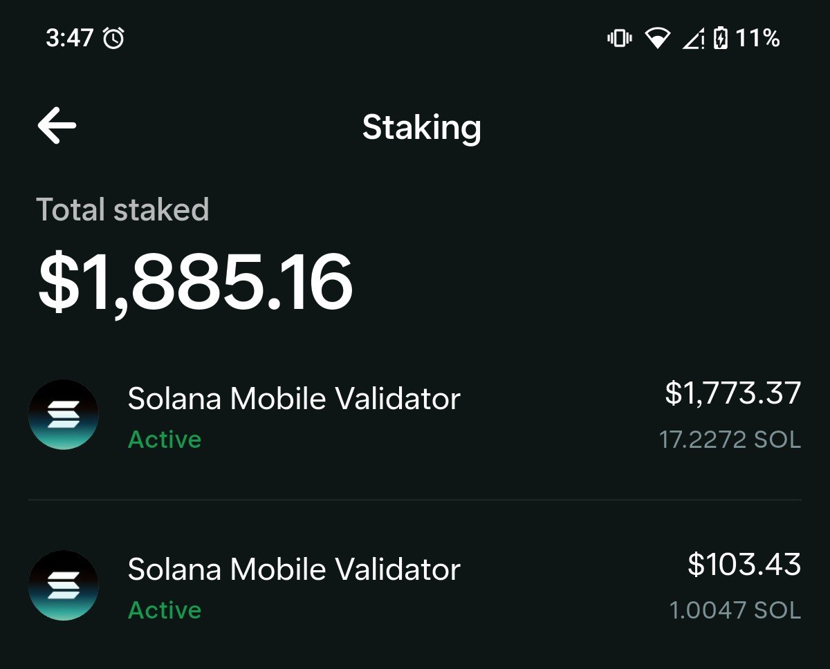 saaadanwar's tweet photo. @world_xyz Does putting all my savings into Solana Staking count?
(saadanwr.skr | CiM2ZRkcBN7WHcnG8CWTBKih6nez9mZf3eN93cpJwSpv) https://t.co/5l9WRId0vU