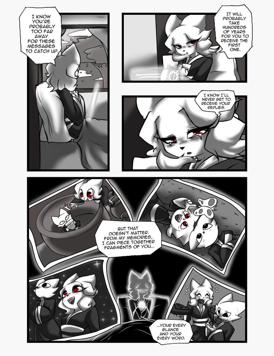 EDworldINK's tweet photo. [ BIG SPOILER FROM NINE SOLS!!! ]

"My dear brother..."

I made this comic mostly so I could remember this significant moment that made me reflect on my life. 

A precious message.

#ninesols #redcandlegames https://t.co/7RYoKiP18Z