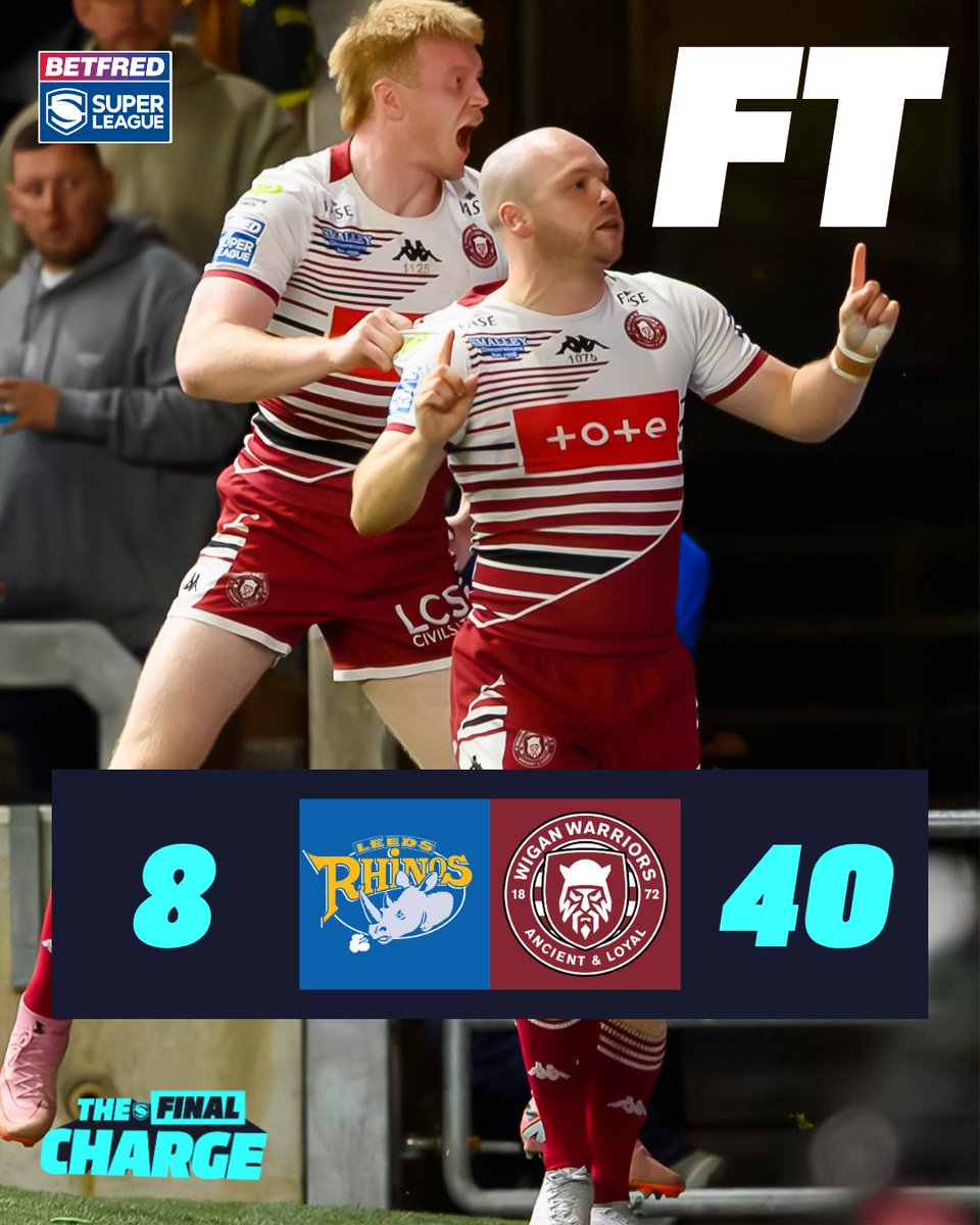 SuperLeague's tweet photo. A HUGE step towards the League Leaders' Shield for the Warriors 🏆

#SuperLeague https://t.co/c6gDu9XHRr