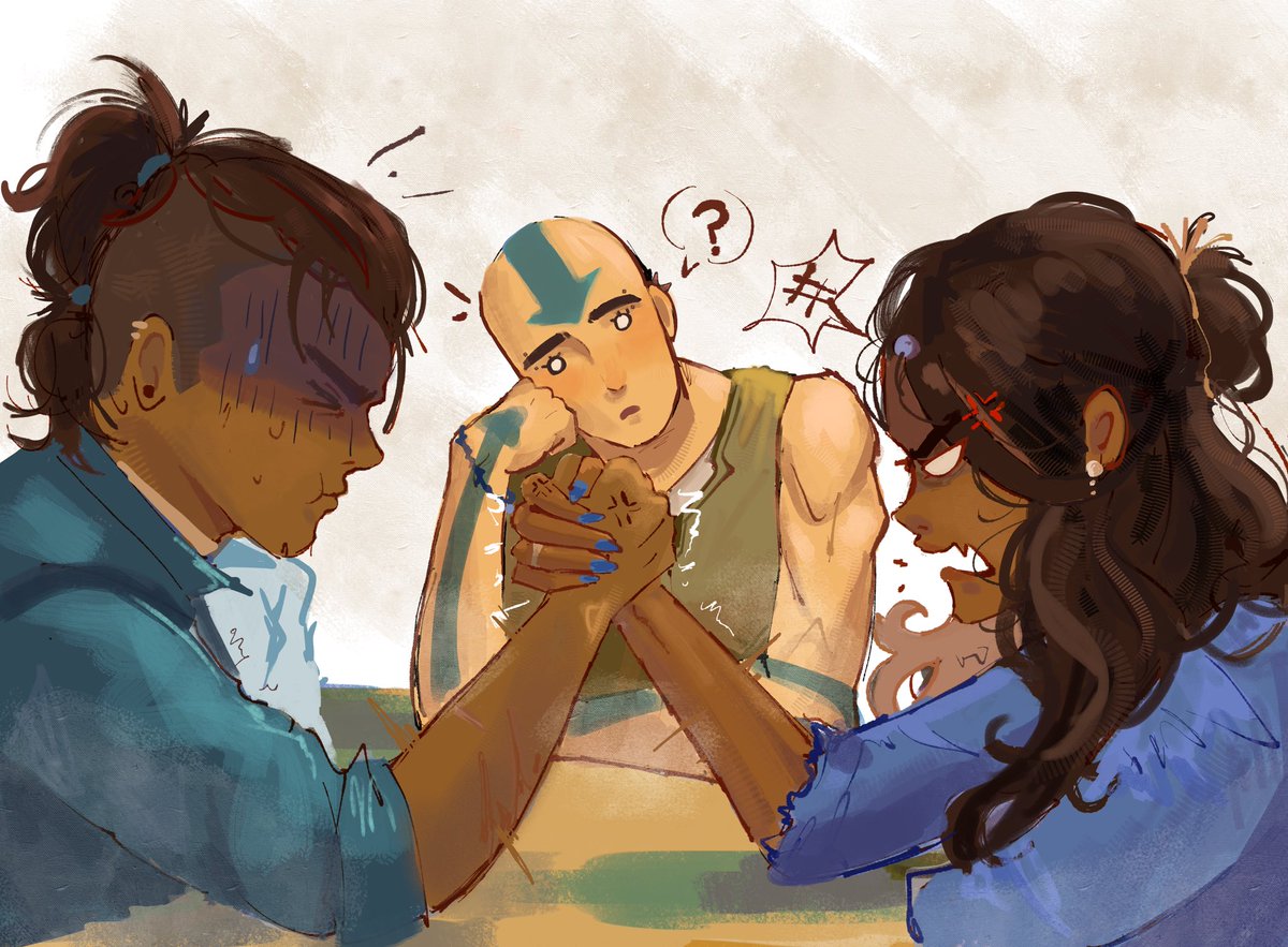 vampzberry's tweet photo. Is it that serious? #kataang #modernau #atla https://t.co/68xna86rYL