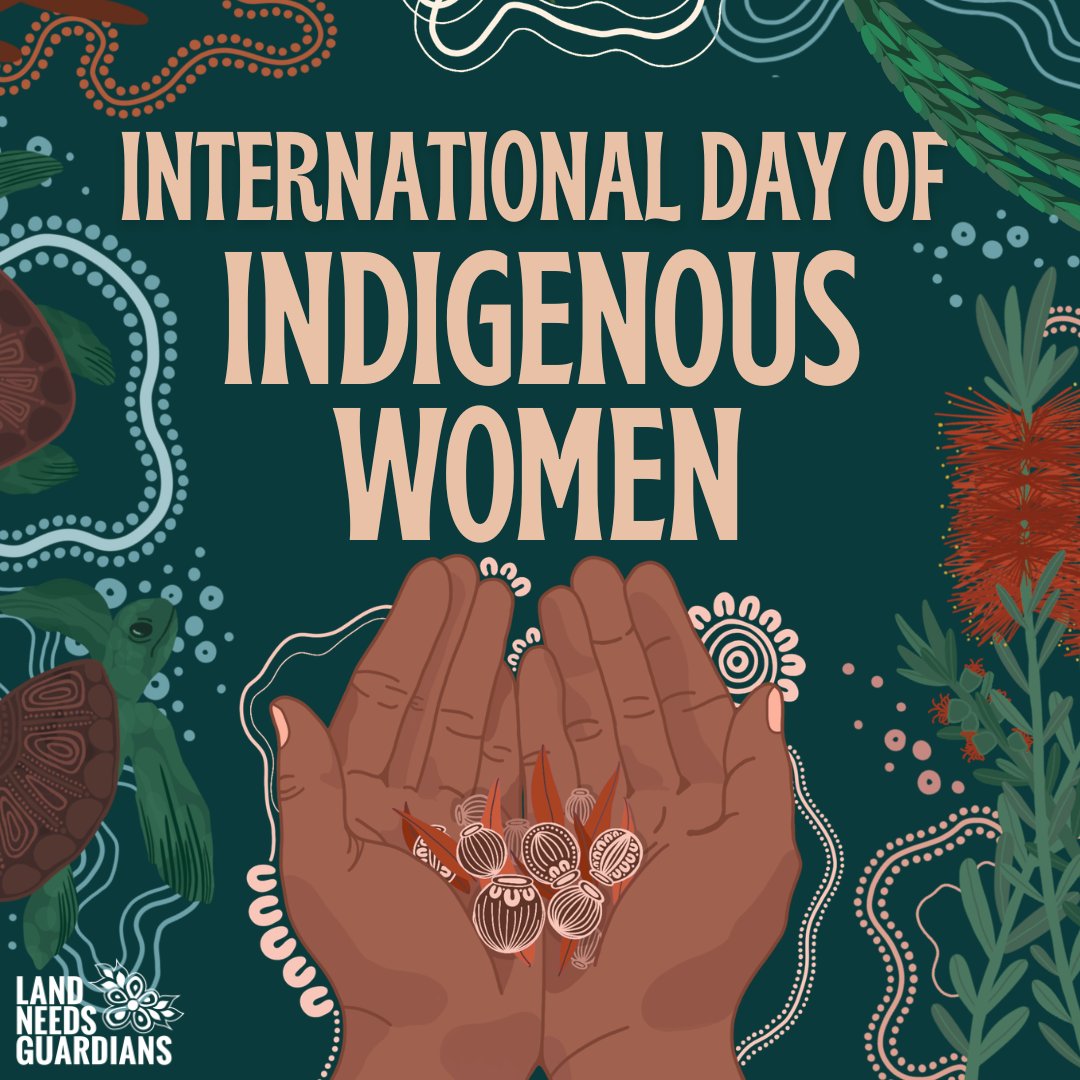 land_guardians's tweet photo. To Indigenous women across the world: thank you. 🤎

Thank you for protecting the waters.
Thank you for remembering the medicines.
Thank you for bringing young people onto the land.
Thank you for teaching your ancestral language.
Thank you for holding traditions, family, and community together.
Thank you for showing that leadership can be fierce, joyful, tender, and strong all at once.

You are inspiring leaders, thoughtful Elders, hard-working land guardians, patient teachers, skilled harvesters, clever scientists, strong mothers, caring aunties, and curious youth. And your leadership is shaping a better future for all of us at a planetary scale. So today, on this #internationalindigenouswomensday, join us in taking time to honour and thank Indigenous women everywhere.🌎 🤎
