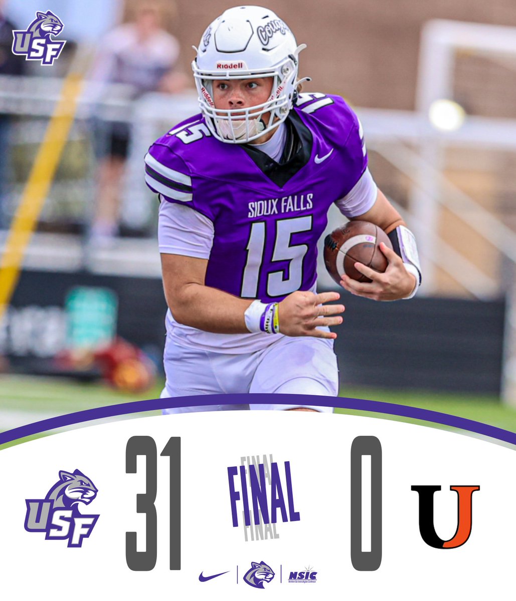 USFCougarsFB's tweet photo. Got it done 💪

#CooFalls | #WinnersWin https://t.co/JKRrECDSw0