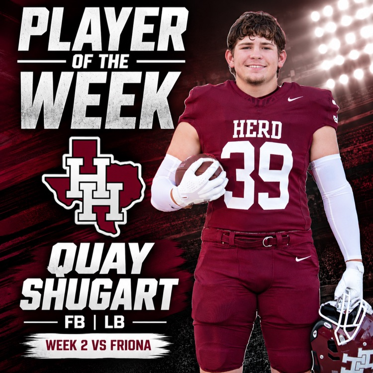 HISD_Sports's tweet photo. Herd Football Players of the Week
#HerdONE https://t.co/cOn4d9g6zE