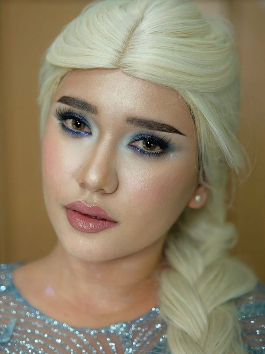 OjedaLoca's tweet photo. CDU Awit Sayaw Sheila Cifra as Elsa

Makeup by Glam And Glow by Niño Tajada
Hair by Halsey Gray

Book your events now. https://t.co/dLuQOAzPeo
