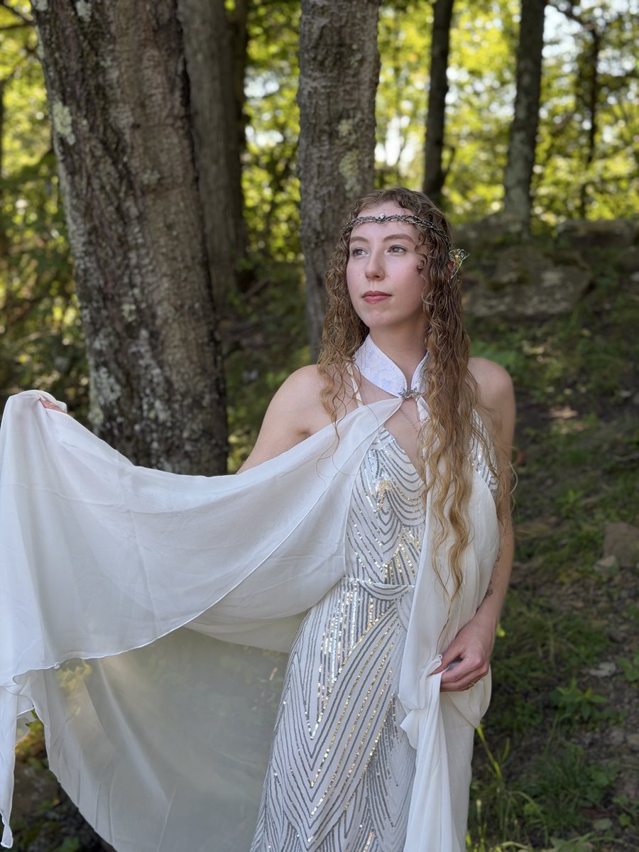 DocAndBlondie's tweet photo. Hello lol I’m still alive + I went to my first renaissance festival as Galadriel!!!! 🤩😅 #PittsburghRenaissanceFestival #PittRenFest #Galadriel #LOTR #LordOfTheRings https://t.co/DUOCeZSYfn