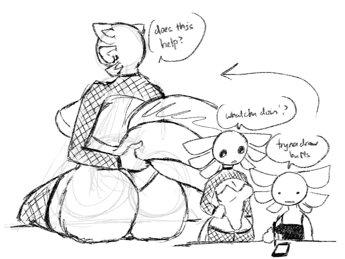 _Aurum79's tweet photo. i dont know how to draw butts https://t.co/sspYj9TJzW