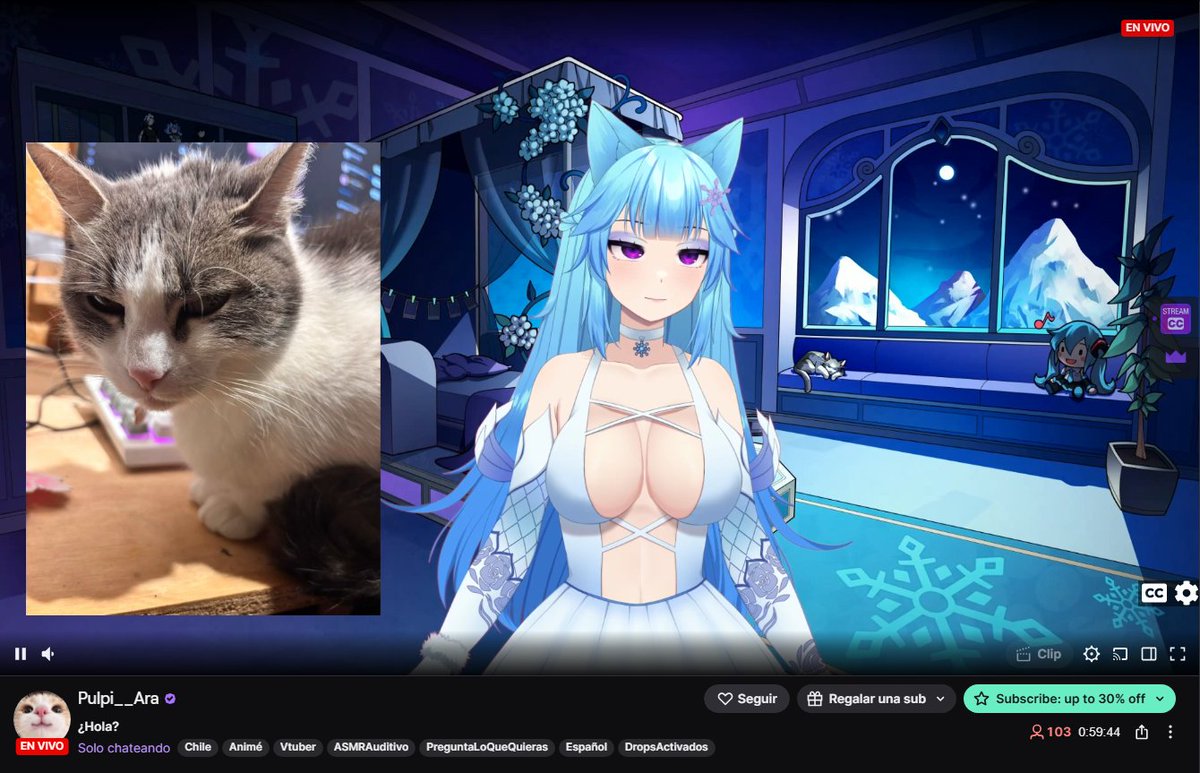TaketsuCorp's tweet photo. La Vtuber Pulpi Ara, volvio a prender Stream en la plataforma morada, hablo de la situacion de su funa, lo que vivio durante ese transcurso y que esta en terapia, junto a las disculpas por lo sucedido https://t.co/d426oKepFS