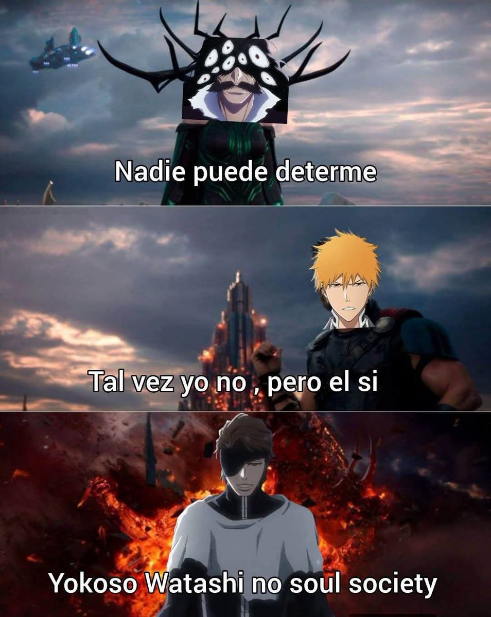 AnimetrendsLA's tweet photo. ¡AIZEN YA VIENE KBRONES! 😭 https://t.co/ZgQcFh6yqO