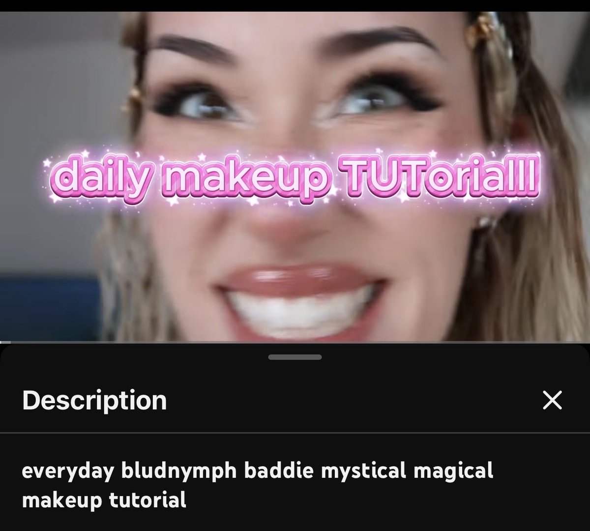 bludnymph's tweet photo. posted new makeup tutorial on youtuuuube:)

https://t.co/yavAGaf8a7 https://t.co/vZ5NkrigmL