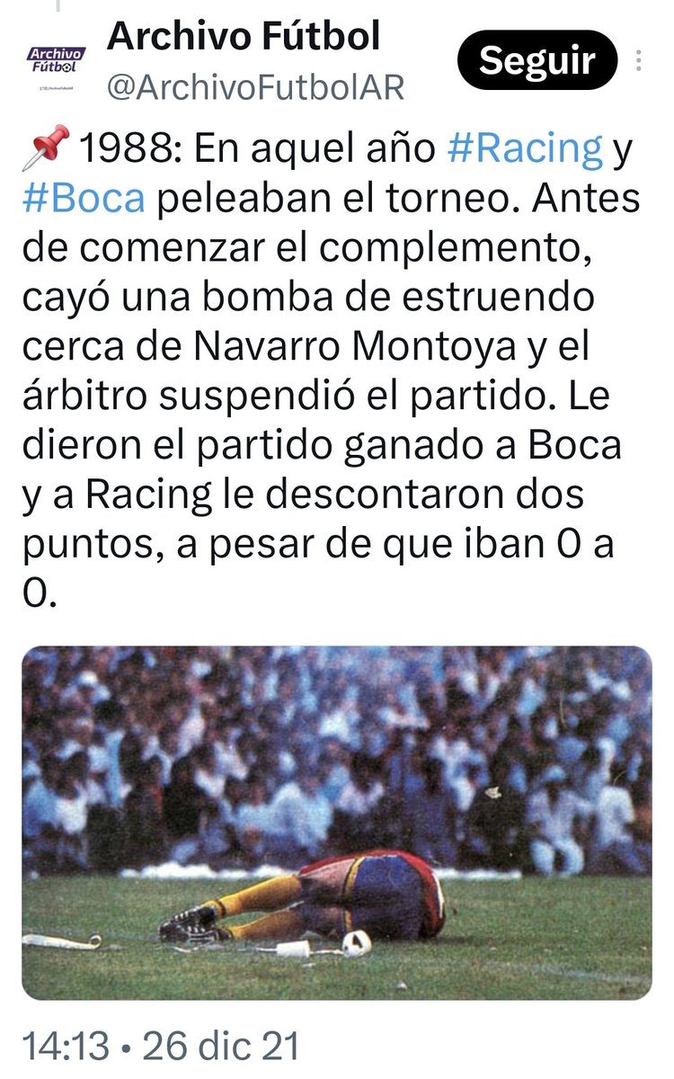 dcairoli's tweet photo. @AtaqueFutbolero NOS GUSTABA GANAR LOS PARTIDOS JUGANDO A LA PELOTA... https://t.co/A0Ot5yJRCs