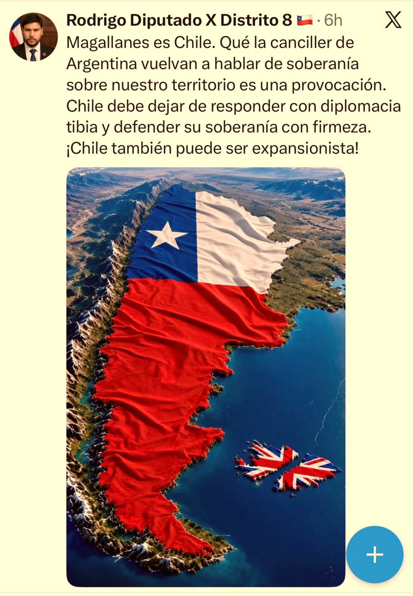 BiondiniCesar's tweet photo. Libertarios chilenos atacando a la Argentina. A estos personajes son los que bancan Milei y la Fundación Faro de Agustín Laje. https://t.co/0kLSZS9x4H