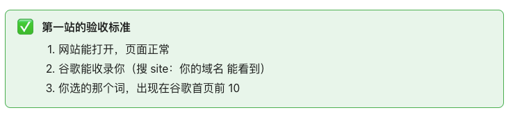 supermanbin666's tweet photo. 新手怎么做好出海第一站？——阿彬的实战教学指导

写在前面：为什么是我来讲

你好，我是阿彬，一个从大厂跑出来做独立开发的程序员。今天这篇指导，讲的是每个出海新人都会问的第一个问题：第一站怎么开始？
先把我的成绩摆出来，不是炫耀，是给你一个锚：单产品海外注册超 100 万，月 MRR 4 万美金，16 个月从谷歌拿到 230 万次点击、3,229 万次曝光，付费流量是 0。这套打法的底子，是哥飞在《新手怎么做好出海第一站？》里讲的教学框架——我读完之后，用自己的真实数据和踩过的坑重新讲一遍。哥飞有句话我特别认同：种一棵树最好的时间是十年前，其次是现在。今天开始，就不算晚。

第 0 节 先摆正目标：第一站不是用来赚钱的

新手做出海，最大的病根是想太多。想做完美的产品，想一步登天月入万刀，结果三个月过去了，网站还没上线。
第一个网站的目的，绝对不是赚大钱。它的作用是练兵：让你把“选词 → 建站 → 上线 → 收录 → 推广”整套流程完整跑一遍，把 SEO 的手感练出来。所以目标就两条：

网站上线，浏览器能正常打开——这就算成功了一半；

你选定的关键词，能进谷歌搜索结果首页的前 10 名。不要求第一，不要求前三，前 10 就行。

第 1 节 选词：找一个“打得动”的词

关键词就是需求入口。第一站不靠流量，所以选词标准很简单：低搜索量、低难度。
具体数字，照抄就行：用 Ahrefs 的关键词难度工具看，选 KD（竞争难度，0–100 打分）小于 10、所需外链数小于 10 的词；搜索量不用管，哪怕一个月只有 100 次搜索都行。小于 20 就是优质词，小于 10 是新手词，是留给你的机会。
工具三个就够：

- Semrush / Ahrefs：查搜索量、KD、外链。官方贵，我一般走国内中转站买，一年一两百块（比如 https://t.co/XQK8lfos6Q 这种）；

- Google Trends：免费，看趋势、拓相关词；

- AITDK 这类浏览器插件：看网站流量，快速判断一个词值不值得做。

选词的时候，我再送你一个我自己用的“三站三步法”：
https://t.co/Kf4ZsXZB1U —— 看全球最近在火什么品类，避开挤爆的红海；
https://t.co/soaOd8gdiE —— 用 Stripe / Lemon Squeezy 验证过的真实收入数据库，筛掉“吹出来的需求”；
回到关键词工具 —— 锁一个“有量 + 打得动”的入口词。
三个问题问完，方向基本锁死：什么在火？谁真赚到钱？哪个词我能打？

新手常犯的错：一上来就选“AI video”“PDF 处理”这种大词。大词 KD 高、竞争惨烈，你要铺垫半年一年才见得到流量。第一站别打大词，打细分垂直的小词，比如“AI 婚纱照生成”这种搜索量不大但没人跟你抢的词。记住一个原则：一个页面只打一个词，长尾词是农村包围城市。

第 2 节 建站：拆搜索意图，做出“超出预期”的站
词选好了，下一步是分析搜索意图——用户搜这个词，到底想要什么？是想要一个工具？一篇教程？还是一个答案？
然后举全站之力优化这个词：标题、TDK、正文、页面结构全部围着它转，让用户点进来第一眼就觉得“就是它，这正是我要的”。不要自嗨，你觉得酷没用，用户觉得有用才算数。页面简陋一点、功能少一点都没关系，先上线拿反馈。
技术栈选最省事的：
域名：.com / .ai / .net / .org 这类主流后缀，注册商选 Cloudflare 或 Spaceship;
建站：AI 建站 + 现成模板最快，别从零手写；
部署：直接 Vercel，免费、一键部署；有点基础之后再上 Cloudflare 全家桶；
数据库：Supabase，无脑选就行。
新手常犯的错：在第一站上炫技。又是微服务又是缓存队列的，产品没上线先把自己累死。第一站的目标是跑通流程，不是展示技术。

第 3 节 上线收录：提交 GSC，等谷歌来逛
网站部署完之后，立刻做两件事：提交 Google Search Console（谷歌站长后台，简称 GSC），接上 Google Analytics 看流量。
页面数量不多的话，不提交 sitemap.xml 也行，GSC 过两天就能收录。想加快收录，就把网站发到谷歌爬虫经常光顾的地方，比如 V2EX 这种社区，引爬虫来逛一圈。
验证收录的方法：在谷歌搜 site：你的域名，能搜到你的页面，就代表被收录了。
这个时候去搜你选定的关键词，发现排不上首页？太正常了，别灰心。这是流程的一部分，不是失败。

第 4 节 推广外链：把排名顶进前 10
收录只是开始。要让关键词排名往前爬，靠的是外链——别人网站里指向你网站的链接。外链多了，域名权重涨，排名自然往前。
推广从近到远，六步走：
1、熟悉的渠道先发一遍：朋友圈、微信群、你能影响的任何地方，先把第一批用户拉来——哪怕不是海外用户都行，他们能帮你找 bug；
2、提交周刊和聚合站：阮一峰的科技周刊、ahhhhfs、小众软件等；
3、提交 Product Hunt：这是第一波真正的海外用户；而且 AI 导航站会自动从 PH 抓取收录，等于白送一批导航站流量；
4、手动提交 AI 导航站：有些不会自动抓取，需要手动提交，太贵的付费提交量力而行；
5、找免费的小科技媒体自荐：你的工具好玩好用，他们发内容也需要素材；
6、去推特找有需求的人：搜“有没有人在找这类产品”，在评论区诚恳自荐——态度一定要诚实，说是自己做的产品，请对方用用、提提意见。有人不理你很正常，理你的人就是用户 +1。

做完这些，每天在谷歌搜一次你的词，你会看到排名一天天往前爬，GSC 后台同步能看到变化。大约一周左右，就能进前 10。

新手常犯的错：网站上线就干等，以为“酒香不怕巷子深”。谷歌不会自己来找你，你必须主动把链接撒出去。

第 5 节 跑通之后：循序渐进，越打越大
第一站目标完成（上线 + 进前 10），先庆祝一下。然后立刻升级目标：

做网站是循序渐进的事，不可能一个站就流量暴涨、财富自由。但每完成一个站，你手上就多一个“已验证的流程”。
关于时间分配， 4-2-4 我强烈建议照做：40% 的时间找需求，20% 开发，40% 推广。这对程序员来说很反直觉——开发居然只占两成？但现实就是：开发从来不是瓶颈，需求才是。找错需求，代码写得再漂亮，也只是把一个没人要的东西做得更完整。

最后送你一句话：圈子里常说，新手先上 20 个站再说。第一站是你的学费，第二站是你的经验，从第三站开始，才是你的资产。