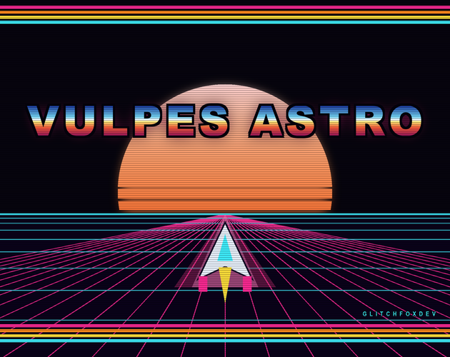 glitchfoxdev's tweet photo. New key art for VULPES ASTRO.

Retro fixed-screen arcade shooter made with Pyxel. Keep firing and the cannon overheats — mind the gauge.

Free in your browser:
https://t.co/X4cJP9jM2W

#indiedev #pixelart #shmup #madewithpyxel #WarpArcadeJAM2026 https://t.co/OlG00XwC9c