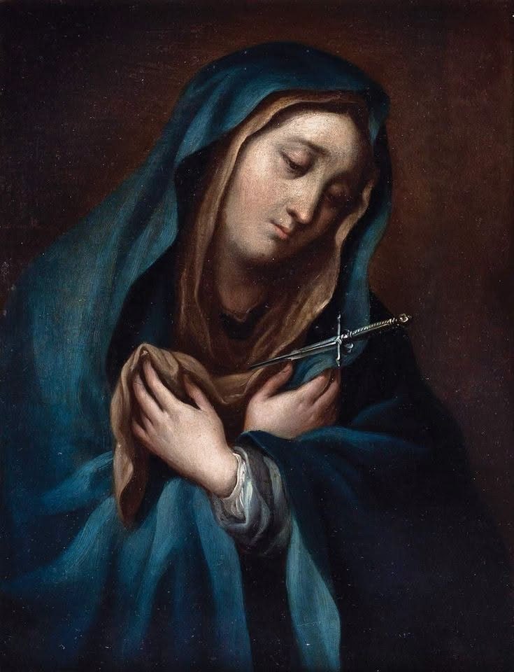 unseglar's tweet photo. «Estaba al pie de la cruz y no dormida, sino padeciendo su santísima alma y muriendo dura muerte» 

Santa Teresa de Jesús (Conc 3,11). https://t.co/TjSlk8H0aM