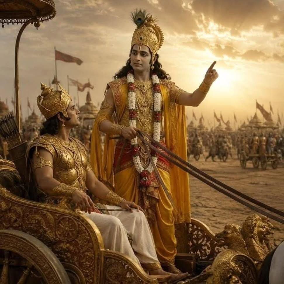 shah_rikhav77's tweet photo. રામાયણ શીખવે છે કે સમાજ ક્યારેય કોઈનો નથી હોતો, 
જ્યારે મહાભારત એ કે લોહીના સંબંધ પણ પોતાના નથી હોતા.. https://t.co/CZhQP3AC1r