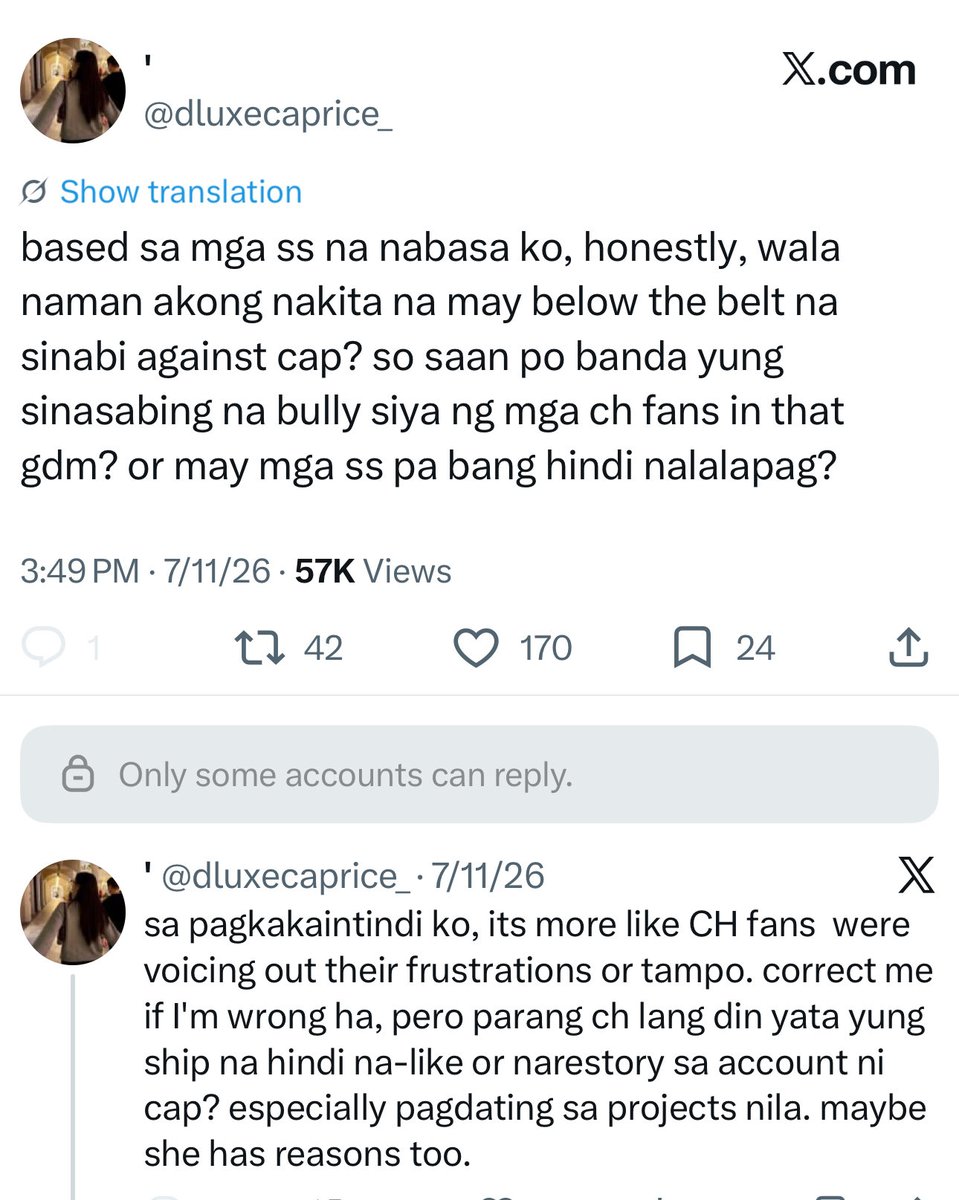 kapketano's tweet photo. taena, ang performative ampota. werent you the same account who tweeted na valid lang pag-usapan si c sa gdm at i-voice out ang frustrations nila over a repost? 😭 for sure agree ka rin sa pagbabackstab ni clepord kasi repost din naman ang dahilan, galing talaga pag may ayuda no? https://t.co/mkm5BbwL6y