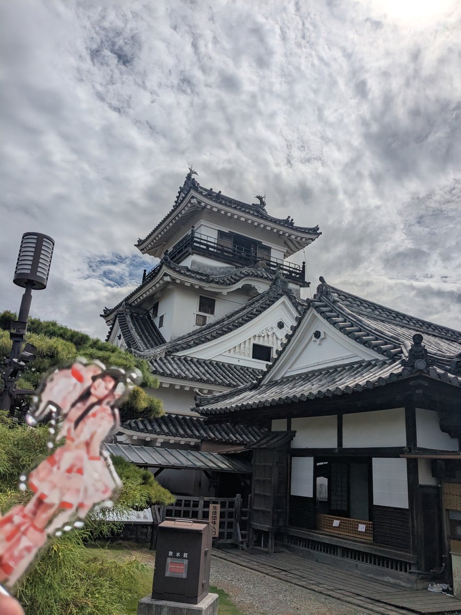 mineparu's tweet photo. 遂に来たぜよ！念願の高知城！！

現存12天守制覇に近づく大きな一歩！
連れて来てくれたオケトー㌠に感謝 https://t.co/I8c1cTs4Up