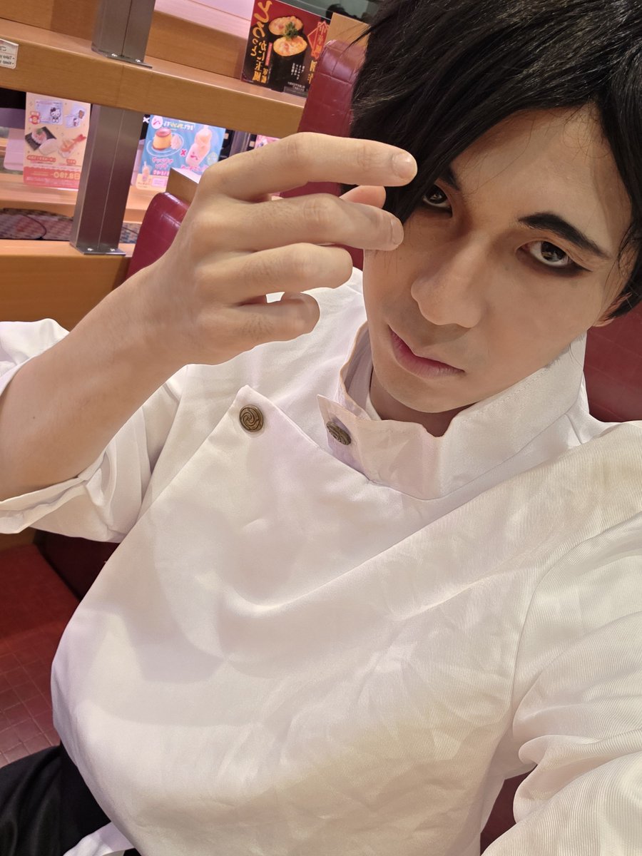 mike928315's tweet photo. 今回は乙骨でインパ‼️
今はスシローでお食事中😝💫 https://t.co/H6pSOzHySr