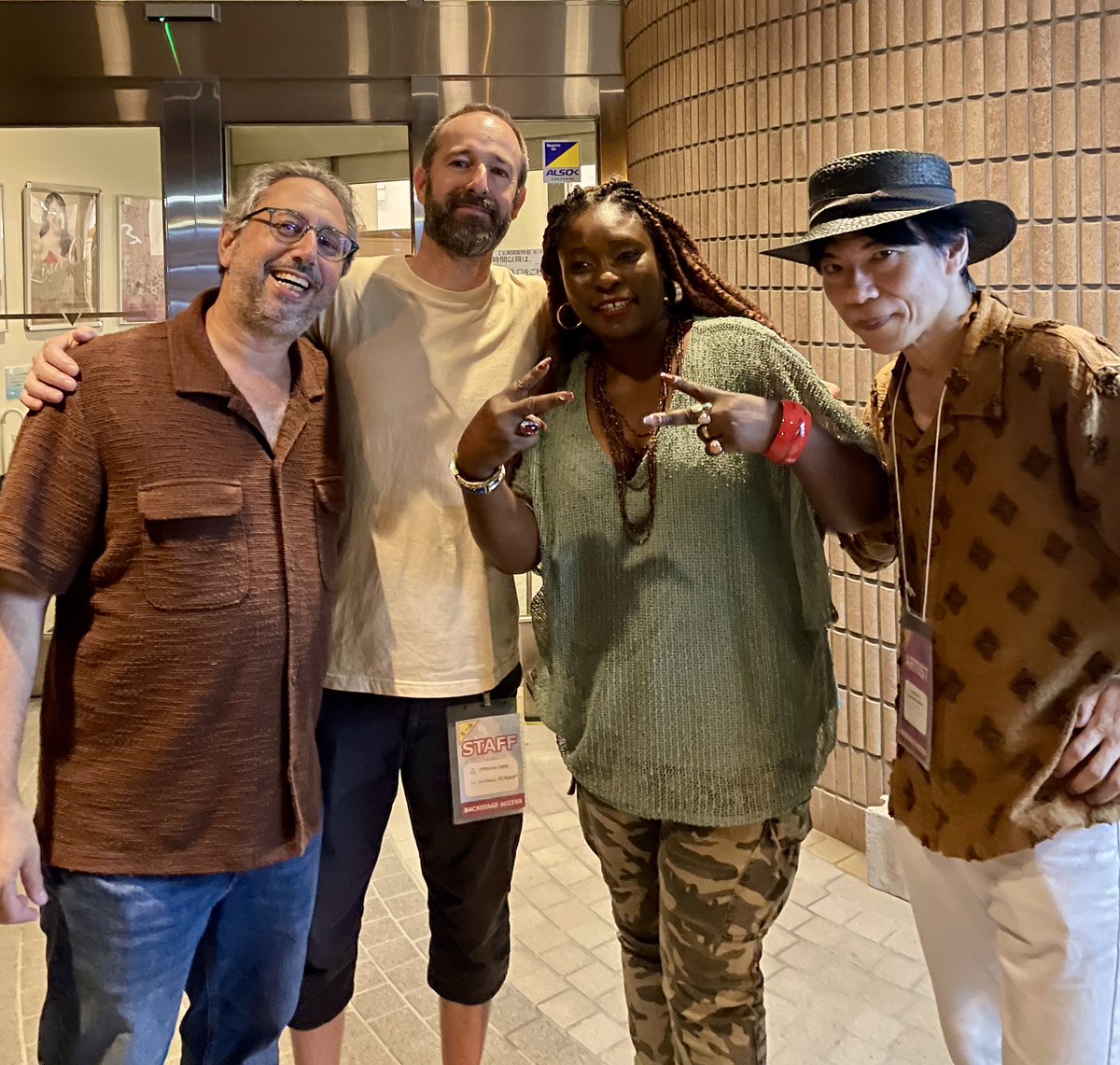 JariBu_Info's tweet photo. 2026.08.22 Sat. Sukiyaki meets the World 2026 
“SIA TOLNO with JARIBU AFROBEAT ARKESTRA”

ギニアのSia Tolnoさんと富山県南砺市で開催のワールドミュージックフェス”スキヤキ・ミーツ・ザ・ワールド”に参加してきました。

#sukiyakimeetstheworld #jaribuafrobeatarkestra https://t.co/FLYJWdIQky