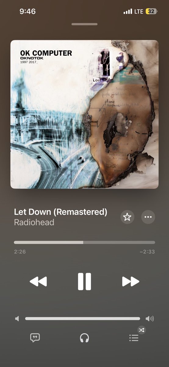 MattMooneyOF's tweet photo. Listening to this on a metro with a bunch loud kids and a dude vaping after a hinge date. It’s peak https://t.co/34VprciJLF