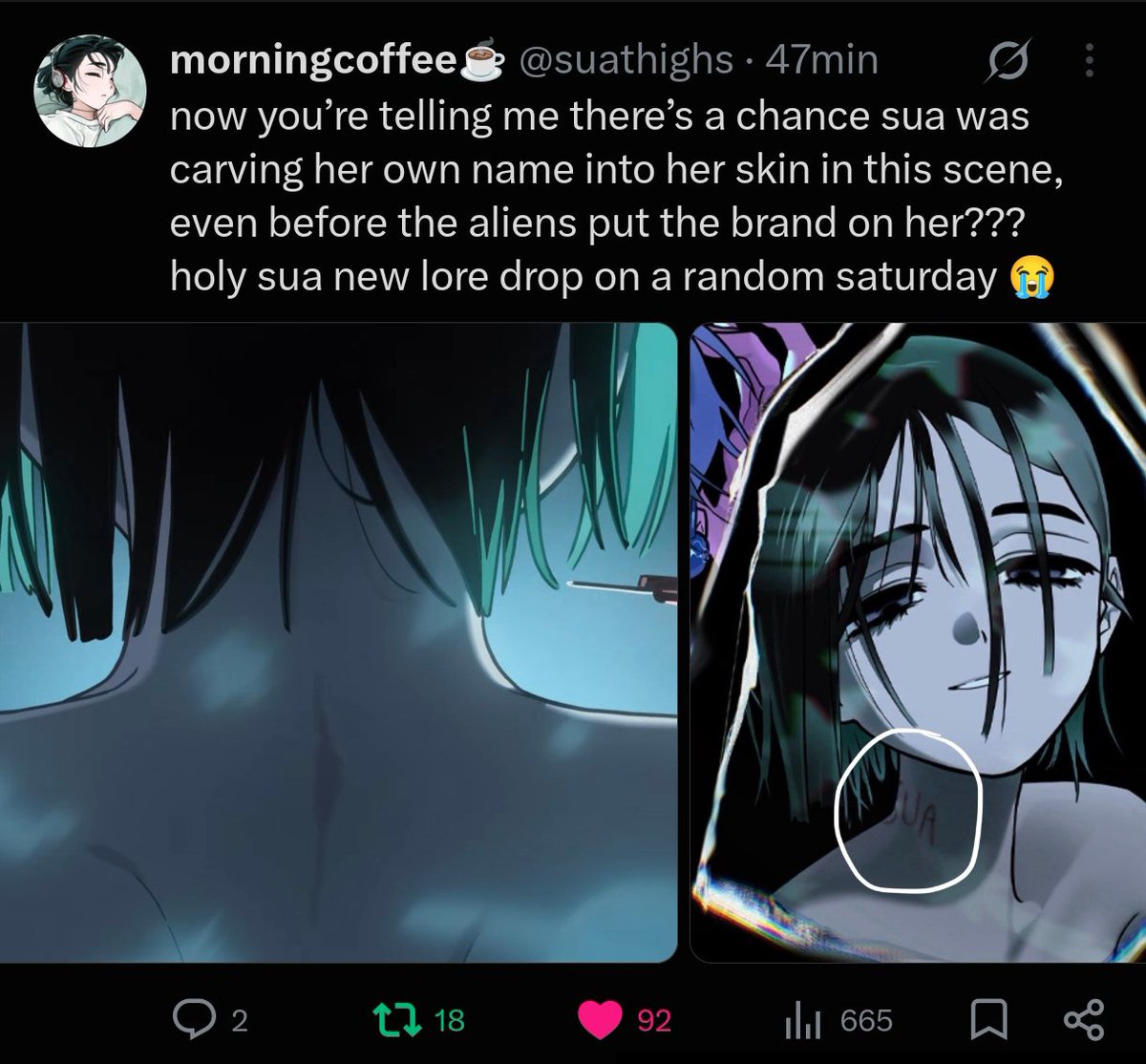 pitofflesh's tweet photo. Sua self harm means so much to me i cannot https://t.co/mqMewryVBV