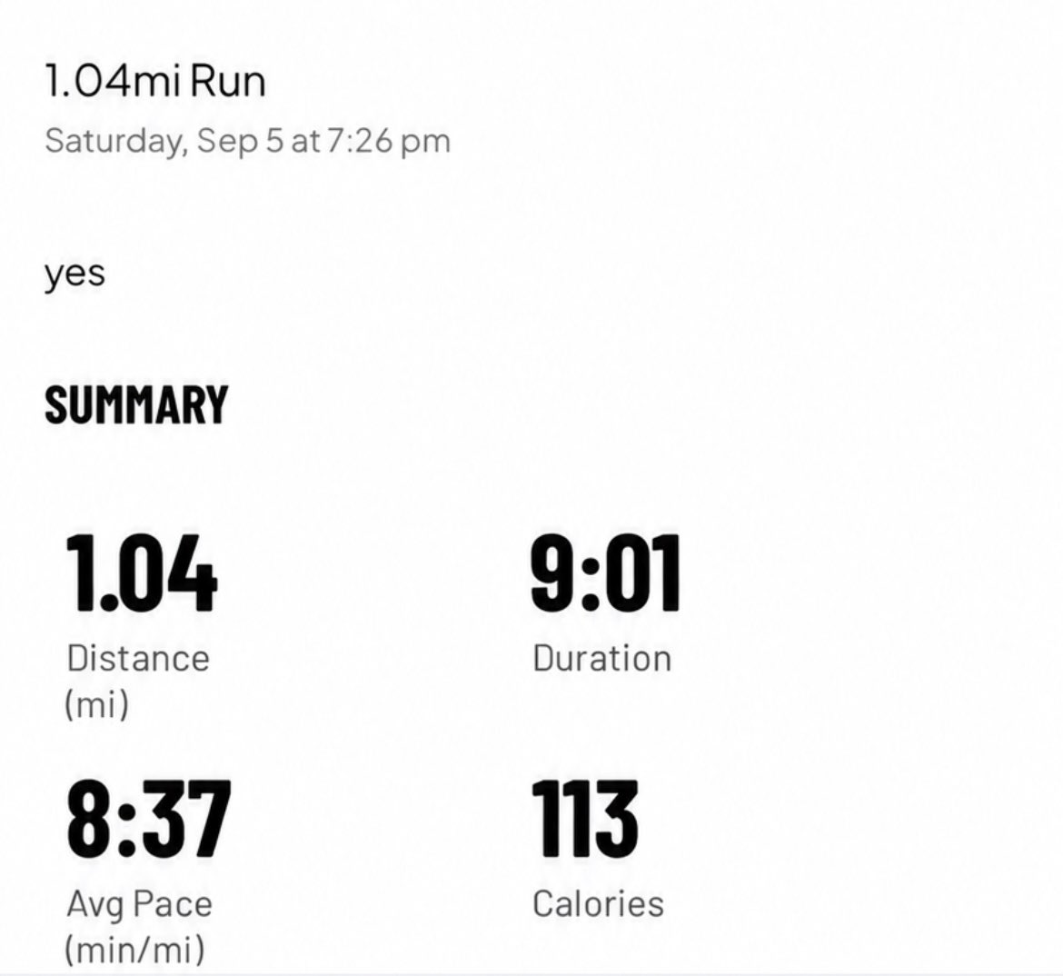 amurray2028's tweet photo. Mile run to end my day!! 💪 #challengeyourself https://t.co/6IuIs5vYaS