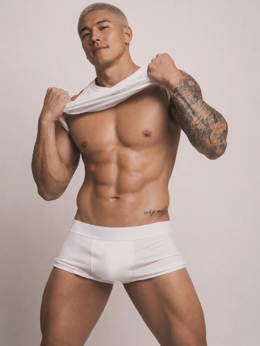 RomezzyLopez's tweet photo. White-on-white and letting the ink do the talking. Sometimes you don’t need to say much to get someone’s attention. 👀

#MensFashion
#MensStyle
#TattooedMen
#MaleModel
#FitnessMotivation https://t.co/zCHznkFnJ3