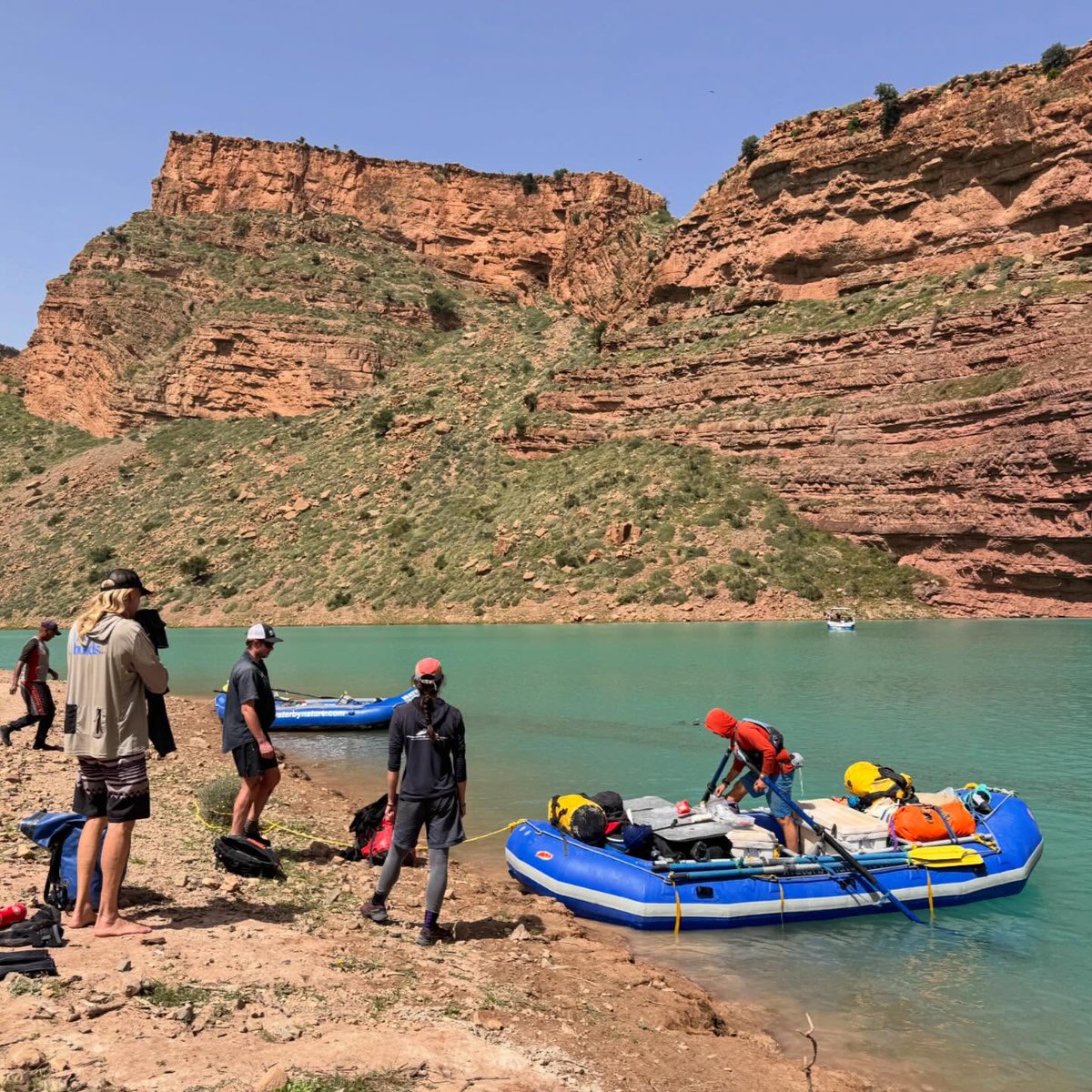 Paulinho2009's tweet photo. Fabulous blues and unforgettable rafting on the Ahansal River with @waterbynature https://t.co/fTaZPszzzt