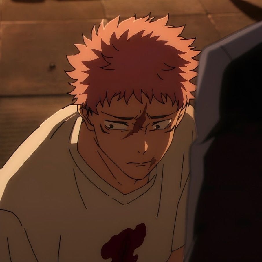 kagebluu's tweet photo. Yuuji looks so fucking good when he’s all miserable no wonder gege made him suffer for eternity https://t.co/bGU3oAE4EN