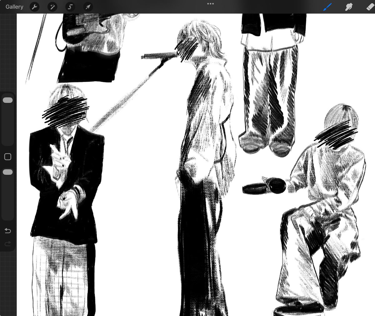 Ryu_Liu88's tweet photo. なとり sketches 🩵⭐️
#natori_art https://t.co/RPviki6Lac