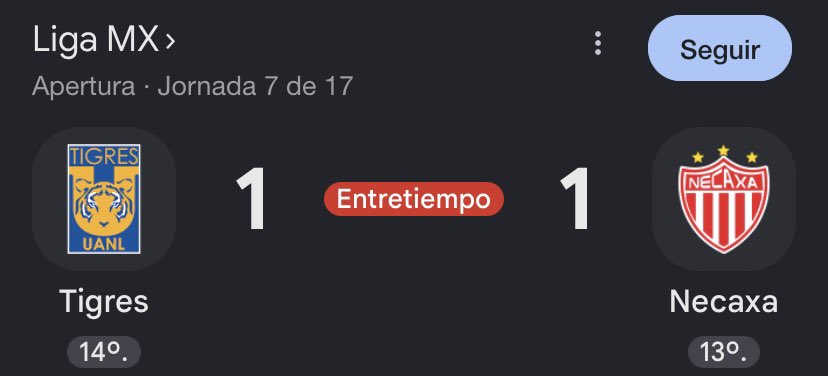 GarfieldPickss's tweet photo. Vamos por el verde  ⚽️👇

1️⃣ Tigres UANL vs Necaxa

Tigres UANL o Empate. https://t.co/f1EEcE8kzK