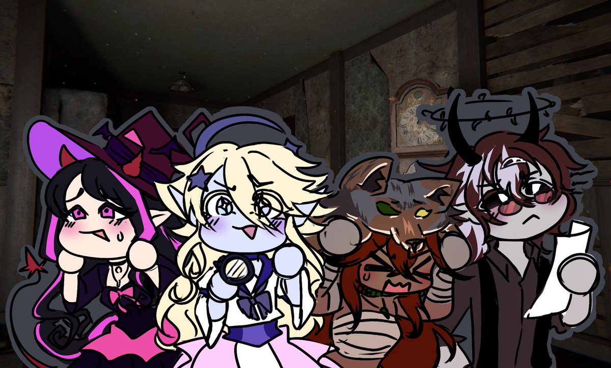 ManaToki_VT's tweet photo. Live playing Phasmaphobia with the Whimsicule!!
Will we hunt ghosts or will ghosts hunt us?! ���💙 https://t.co/hk3tm1oVRW