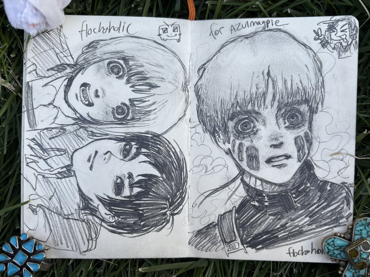 flochaholic's tweet photo. Armin &amp; eremin for azulmagpie on insta 😋😋 v fun meeting people at cons let’s all get out more https://t.co/mF95GCdoVk