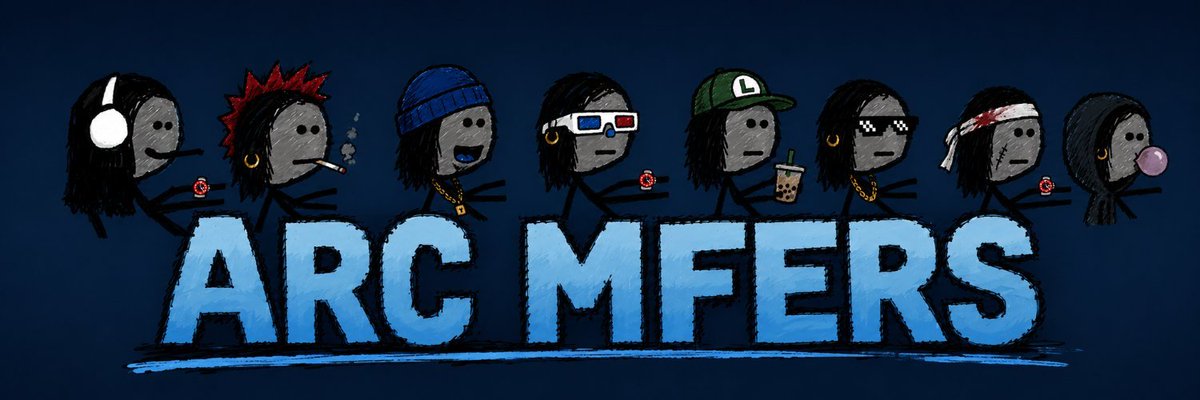 Gfs_Ninja4's tweet photo. Early project Giveway 

Meet with @Arc_Mfers launching on 16th Sep on @arc Chain 

Supply - 5000
Mint Price - TBA
Chain - ARC

> 5 GTD spots 

✔️ How to enter

- Follow @Arc_Mfers & me 
- Like retweet this post
- comment your adress and tag 2 friends 

Winner announced in 12 hours 🎀
