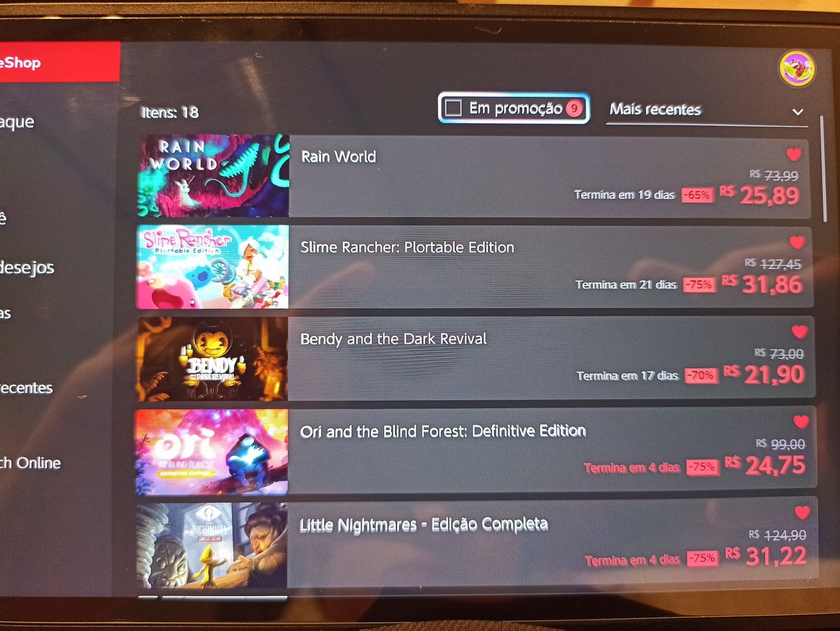 StarRayOwO_'s tweet photo. Convoco vocês para me ajudarem, qual jogo desses que está em promoção eu devo comprar?? Me recomendaram rain world e bendy de resto eu taquei aí :p https://t.co/8Jt3gHEMUE