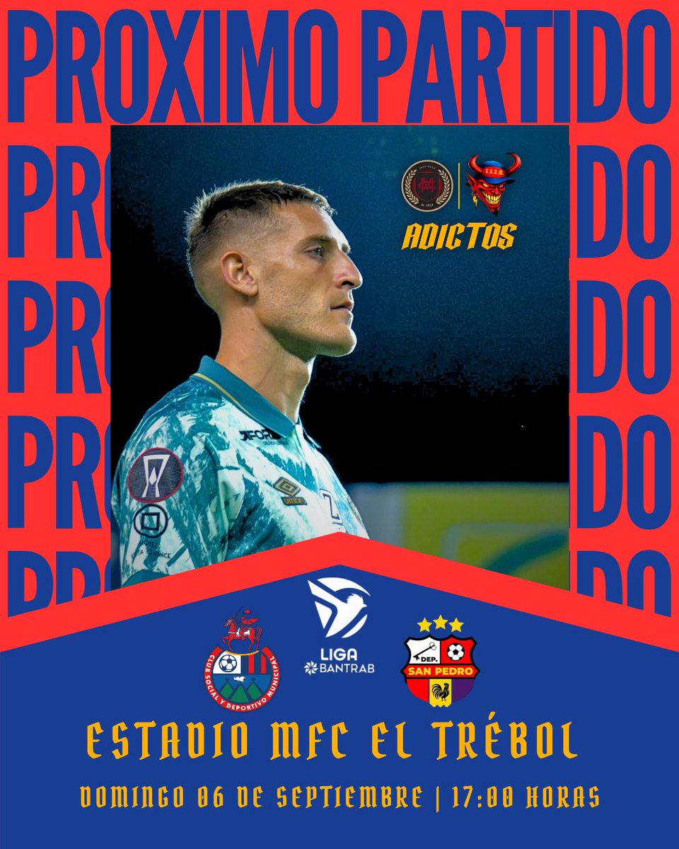 Adicts_oficial's tweet photo. ¡MAÑANA JUEGA EL ROJO! 👹🚩
En nuestra casa, con nuestra gente y defendiendo estos colores como se debe. Que ruede la pelota, que la norte aliente de principio a fin y que San Pedro sienta desde el primer minuto el peso de jugar en El Trébol.
#Adictos
#LaBandaDelRojo https://t.co/f8YVKPRMZ3