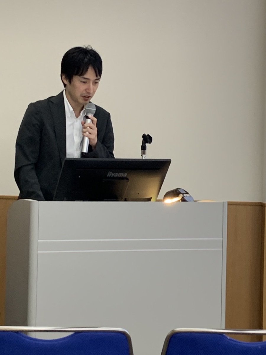 EPCHCardiology's tweet photo. CVIT中国四国地方会　

川村先生が『P2直下のchordae-free zone欠如によりM-TEERを断念した1例』について報告しました。 https://t.co/a1Dz4EJiCl