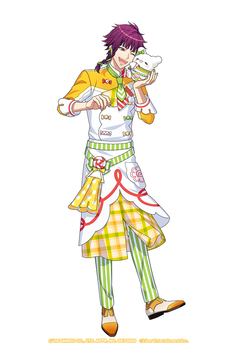 mankai_company's tweet photo. 👻コラボイラスト公開③💮

最終日の本日はR+の冬組・有栖川誉をご紹介♪
そして今回のコラボスカウトの詳細は明日お知らせいたします！

#エースリー #サンリオ #はなまるおばけ @marumaru_sanrio https://t.co/4TNFPvVXIJ