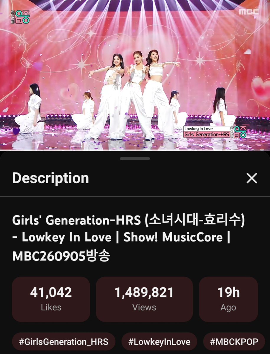yoshihyo's tweet photo. HYORISOO Debut stages on Show! MusicCore YT views:

Skibidi: 2M Views in 18h
Lowkey In Love: 1.4M in 19h

PEOPLE WERE HUNGRY 😭 https://t.co/sVNozt3MmE