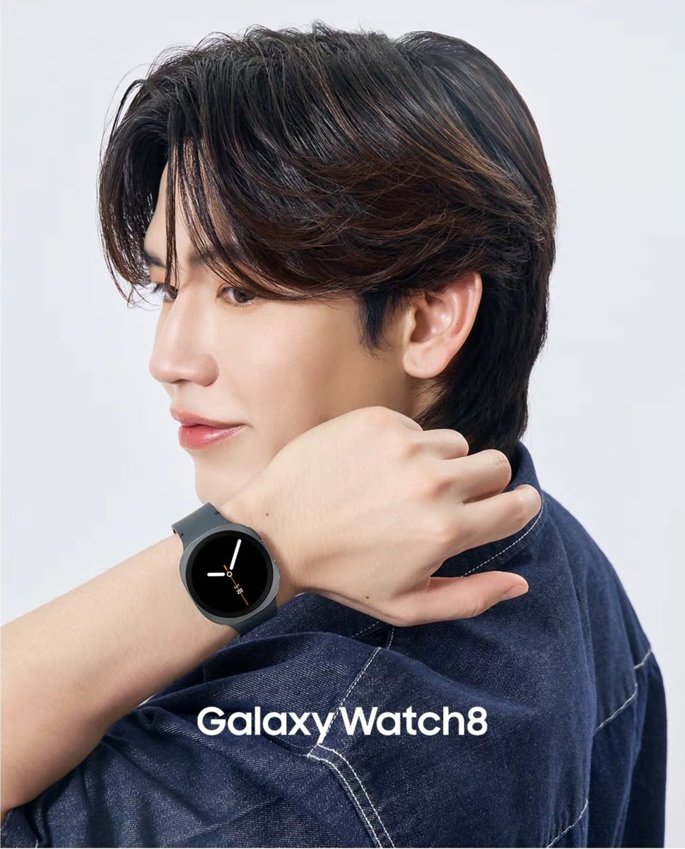JazMinEmE's tweet photo. เตนิว กับ Galaxy watch 8  
#Tawan_V #Newwiee
#GalaxyxTayNew
Cr: peach_zd https://t.co/48XC6xuIvf