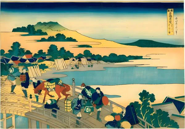 ★注意他者入札不可【みすけです！】 仙台大町　風景　浮世絵　額付属なし today on X: 