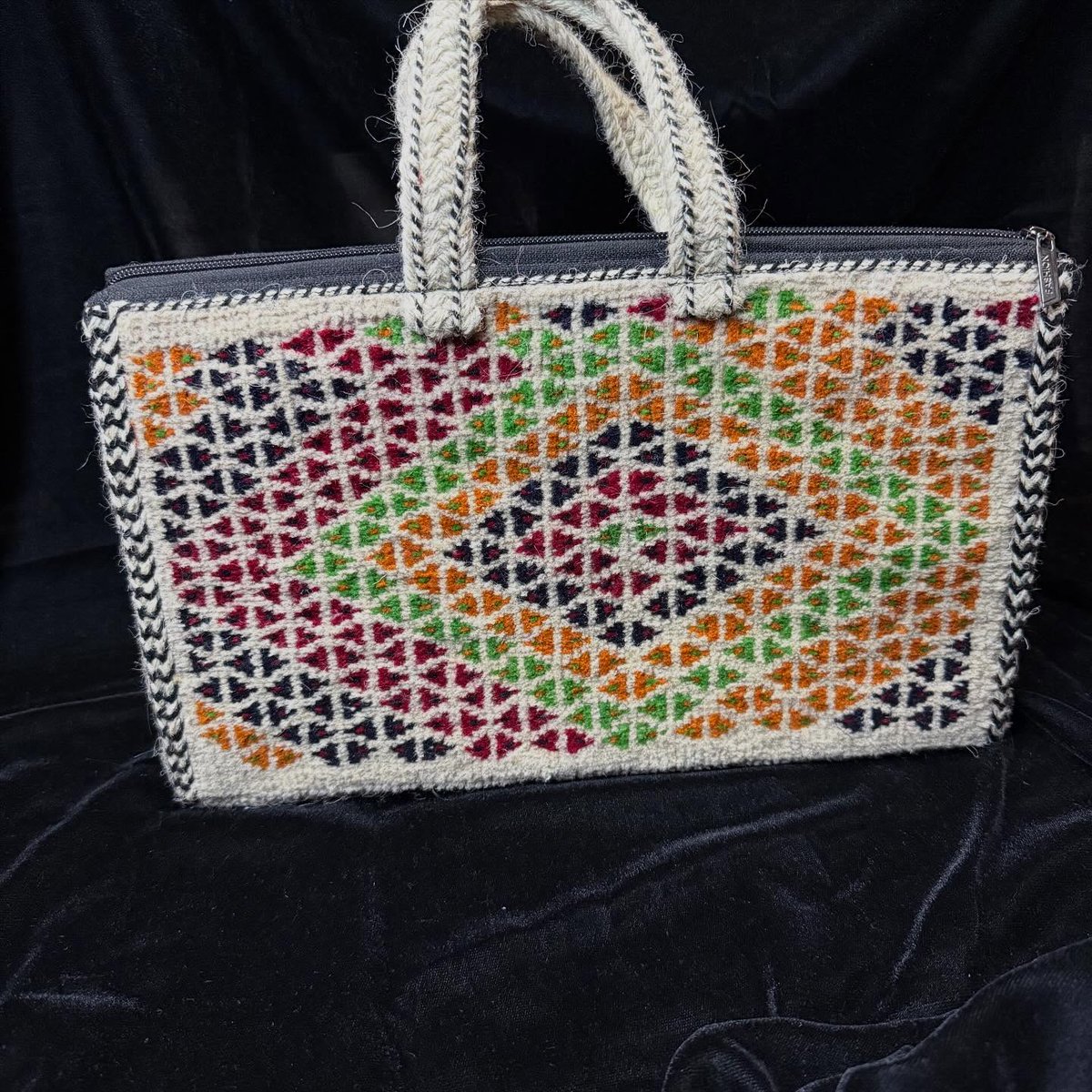molsar's tweet photo. Sold Out: Handmade Turkmen Carpet Wool Bag. Crafted with heritage and styled for today, each stitch reflects Turkmen artistry. DM to order. Shipping across all states. https://t.co/YGm2xJlM4G