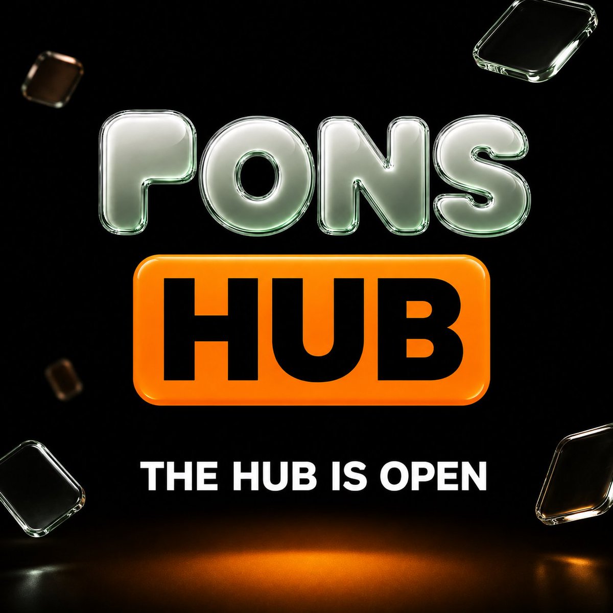 PONSHUB_SOL's tweet photo. he HUB is open. 🟠
It started with one glass P. Then O, N and S showed up.
Now it's your turn.
Welcome to PONS HUB. Keep it glassy.
#PONSHUB #SOL #PUMPFUN https://t.co/aWLLMYw92C