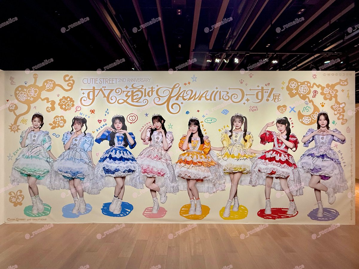 _romalice's tweet photo. ┈⑅̥꒰ঌ 𝘊𝘜𝘛𝘐𝘌 𝘚𝘛𝘙𝘌𝘌𝘛 2𝘯𝘥 𝘈𝘕𝘕𝘐𝘝𝘌𝘙𝘚𝘈𝘙𝘠
すべての道はK⃨A⃨W⃨A⃨I⃨I⃨につーず！展 ໒꒱⑅̥┈

初日10時にわくてかしながら行って来た✧₊ ྀི⋆

2年でこんなにかわいいが詰まった展覧会を開催していてとってもすごいɞ̴̶̷ ̫ ɞ̴̶̷.ᐟ.ᐟ
見応えがあって楽しい空間でした◎ https://t.co/4kf7frK3fr