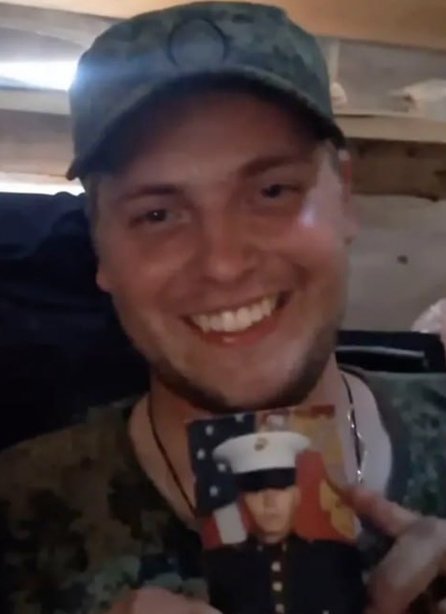 ChurchillFella's tweet photo. Former US Marine Seth William Baker from Arizona, who joined the Russian Orc Army as mercenary and became terrorist and war criminal, confirmed dead in Ukraine. 
What a moron. https://t.co/bQ2rpewNV0